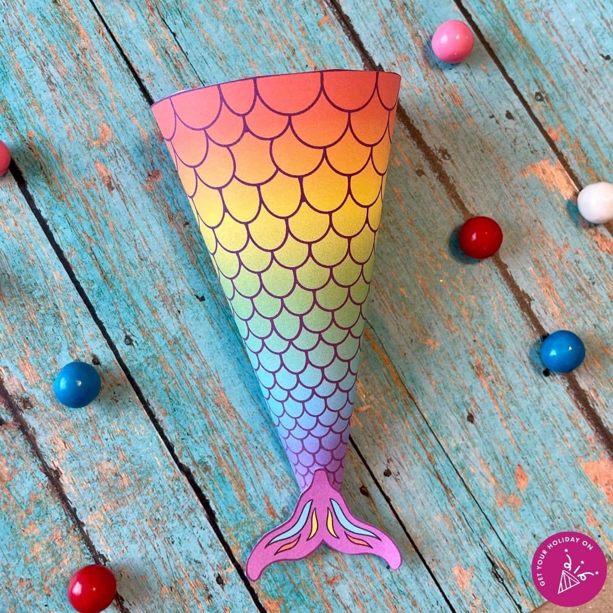 mermaid party favor ideas mermaid tail treat cups that you can use for party favors for mermaids