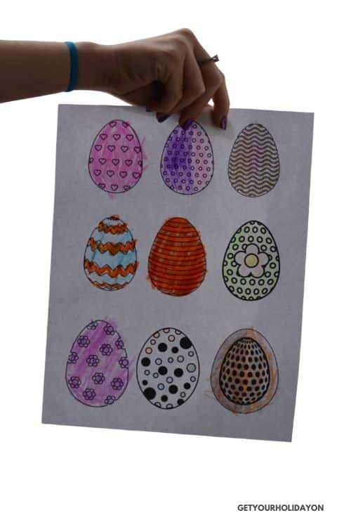 Coloring Sheets for Easter Crafts or Projects for kids!