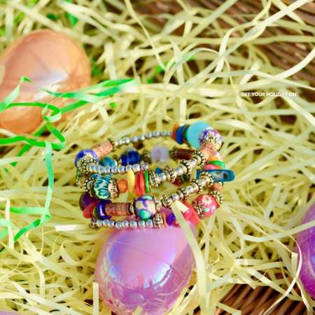 Recently, I partnered with My Good Luck Charms to bring you a review of their products! When I saw the BOHO Colorful Beaded Bracelet my mouth dropped!