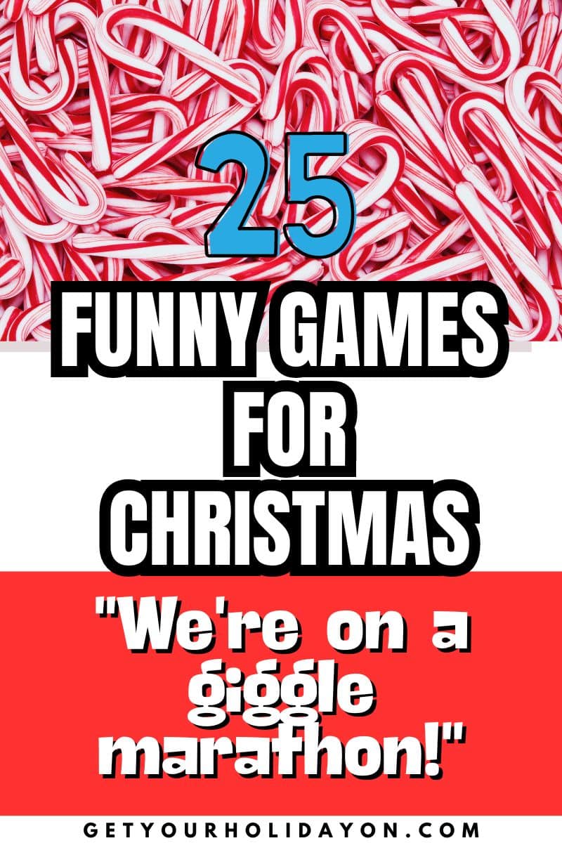 Christmas Party Games Add fun to your Christmas party with funny games for kids and adults. #hilarious #family #partygames #play