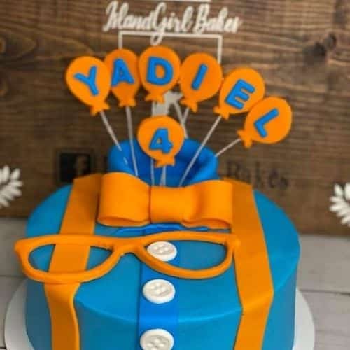 4th bday cake for boy
