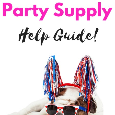 This 4th of July Party Supply Help guide will direct you to the main things you will need for your next holiday event. This 4th of July celebration needs to get the party started right! These party tips and tricks will get your next event hopping in the right direction.