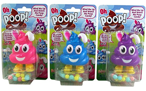 Easter Bunny Poop Emoji Pooper Candy Dispenser