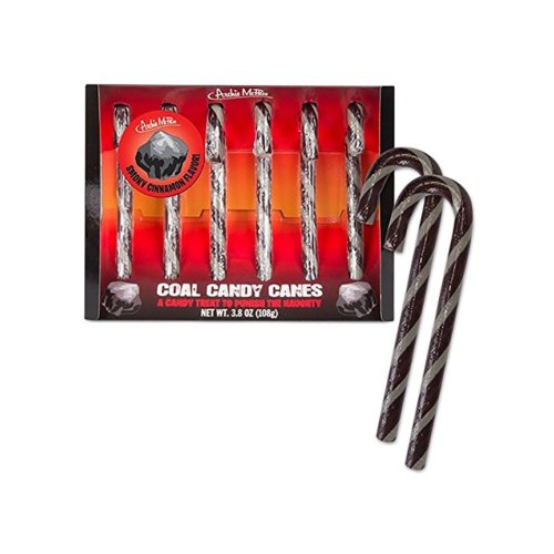 Coal Candy Canes | Interesting Christmas Find #coal #gifts #funnygifts #Christmas