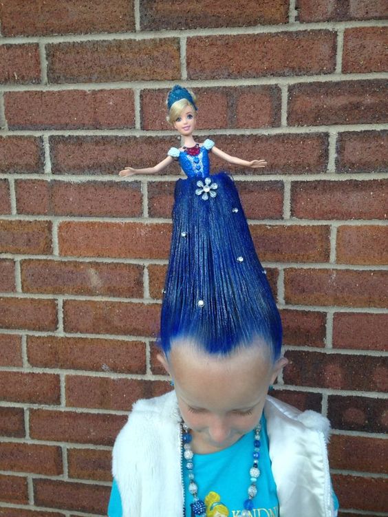 Now That's Crazy Hair Day At School