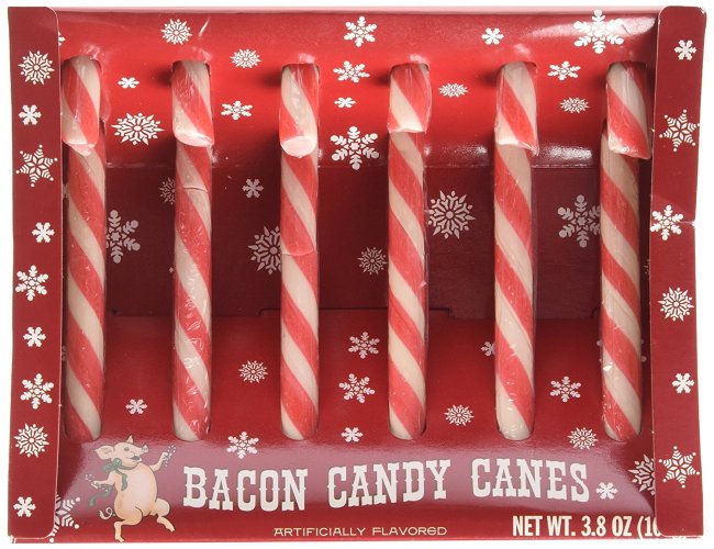 OMG Bacon Candy Canes!!!
