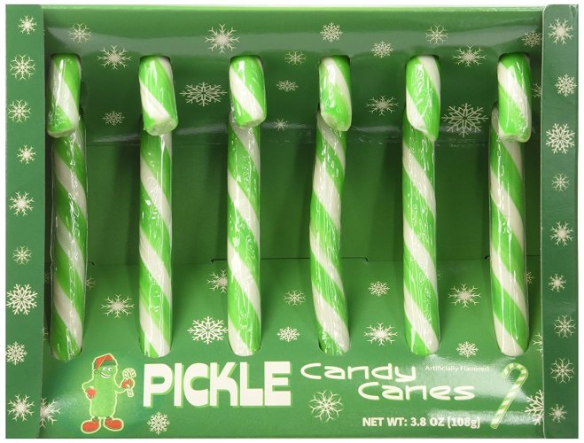 Pickle Candy Canes
