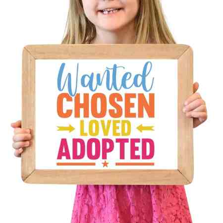 adoption day signs to help celebrate court day