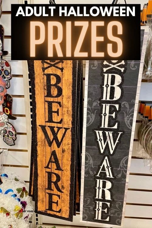 adult halloween prizes Dollar Store Halloween gifts for adults