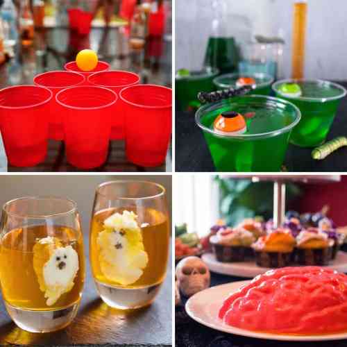 Drinking games for adults Drinking games for adults peer pong and more Halloween party game ideas.