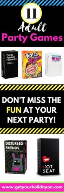 In search of ideas for an Adult Birthday Party? Need help with party games? If you are looking for games for an adult party or get together. You don't want to miss out on these games! These adult party games will have you laughing until you snort all night long! :-P