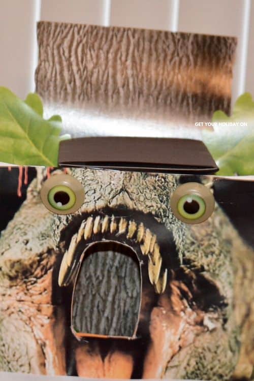 Turn a cereal box into an animal.