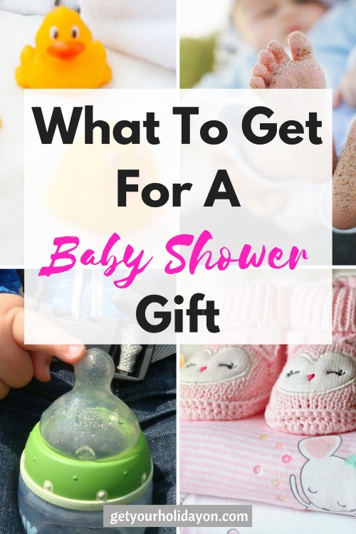 Baby Shower Gift Ideas! A helpful baby shower gift idea list that work great for a baby girl or boy! #babyshower #baby #mom #gifts