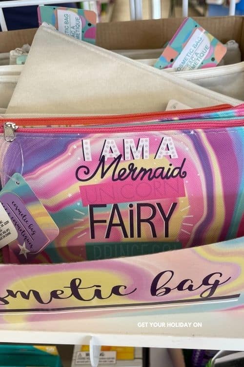 cosmetic mermaid fairy makeup bag prize.