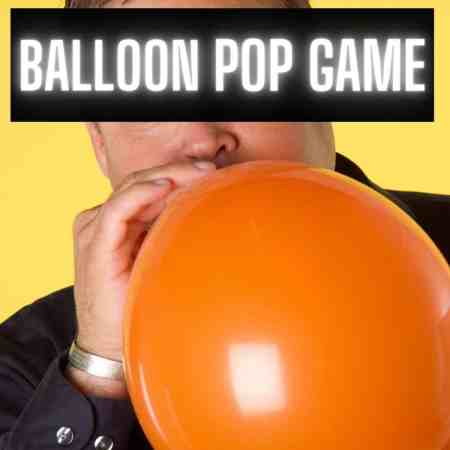 the balloon pop game idea for kids and adults