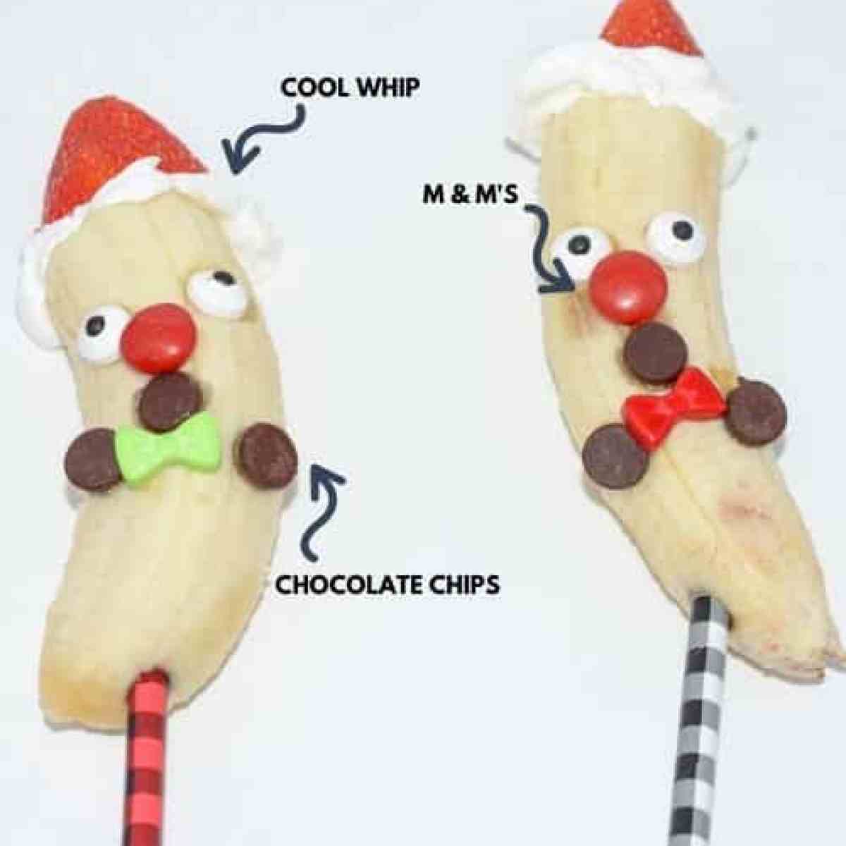 strawberry Santas on a stick