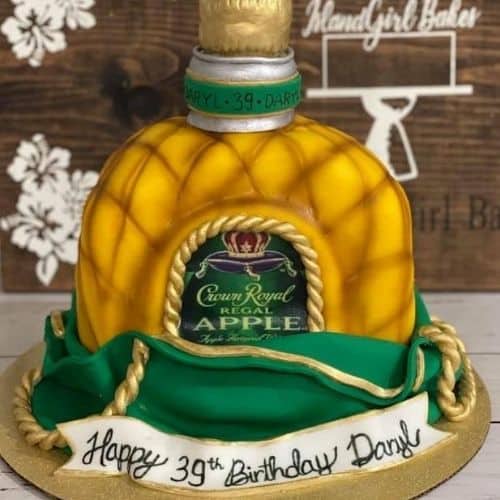 crown royal bday cake