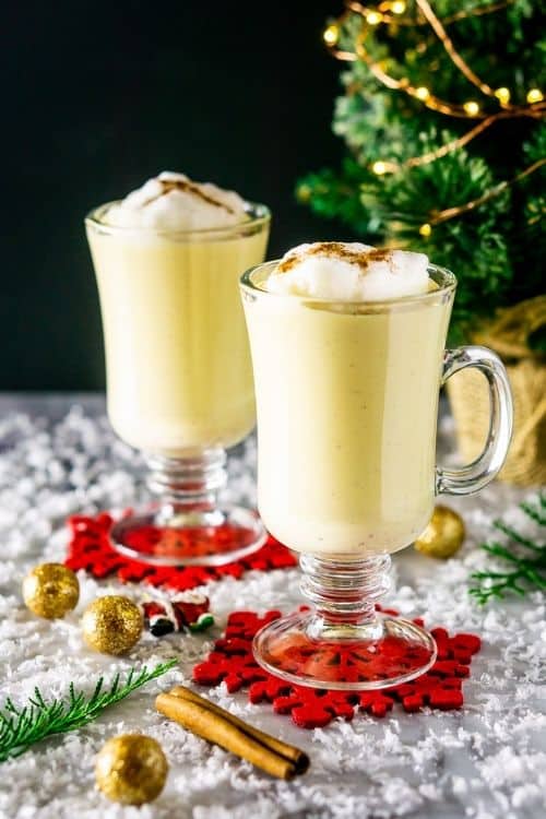 buddy egg nog maple drink for party.