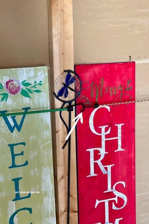 Christmas decoration hacks Porch Decoration Storage Hack for Christmas decorations hacks