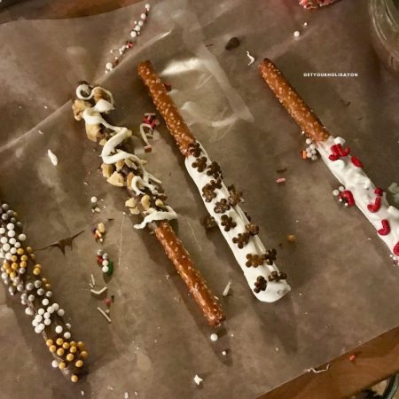 At last, have you seen these Candy Pretzel Sticks That Rock as Gifts?! Find out the secret to making them perfection now! #food #foodie #pretzel #diycooking