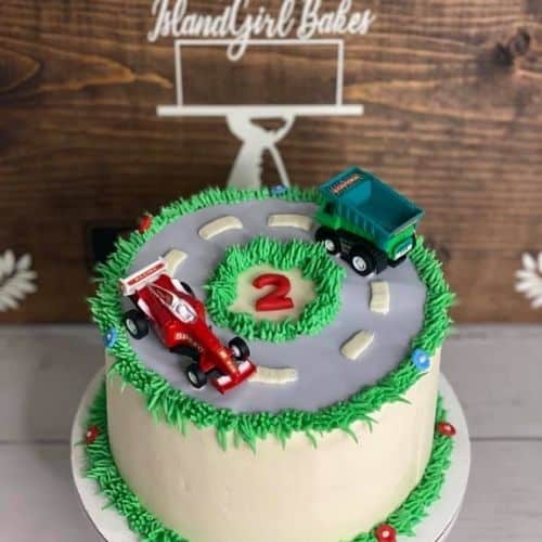 little boy car cake idea