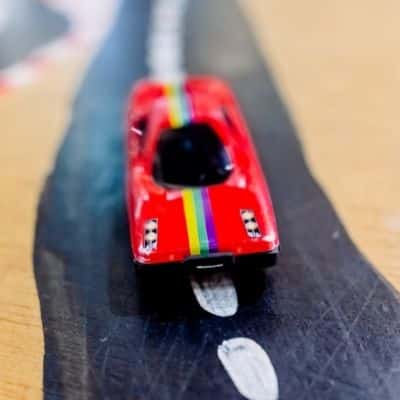 car track
