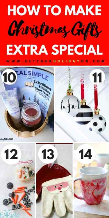 Have you ever heard that saying, "A Gift from the Heart?" It is so true! When you receive a gift that someone else took the time to make for you. Doesn't it mean more? Here are five more special DIY Christmas Gifts that you could make for your special someone! #specialsomeone #birthday #Christmas #diy