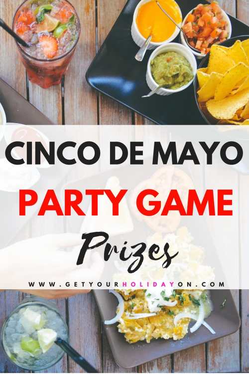 Cinco De Mayo Party Game Prizes #cincodemayo #salsa #everydayfiesta