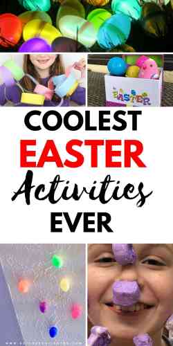 Mom's everywhere check out the coolest Easter Activities ever created for kids! This roundup will be the perfect set you're looking for! #easter #diys #easterbunny #momlife