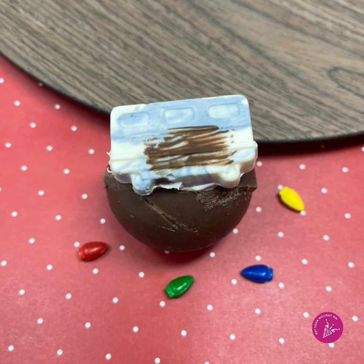 cousin Eddie's RV from Christmas vacation Eddie Christmas vacation hot chocolate cocoa bombs for National Lampoon's film.