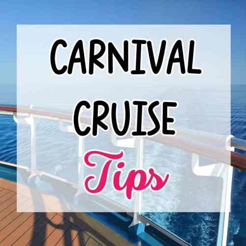 Carnival Cruise Tips