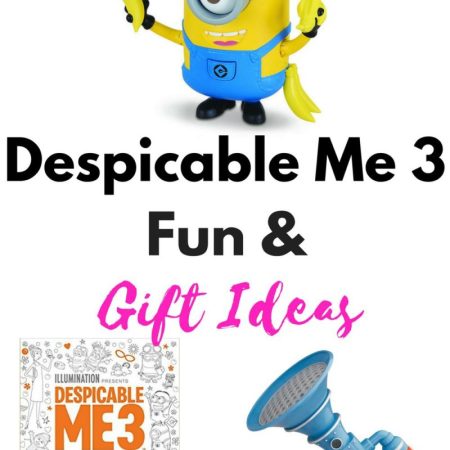 We are big time fans of the movies Minions, Despicable Me, Despicable Me 2 and we cant wait to get our our Despicable Me 3 fun on! Check out these awesome gift ideas that are awesome for any kid or adult fan!