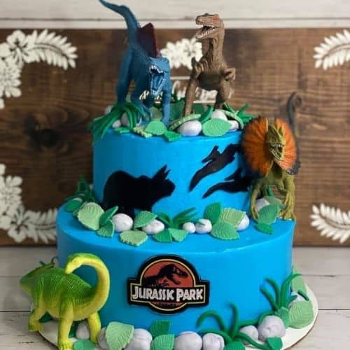 dinosaur bday cake for boys