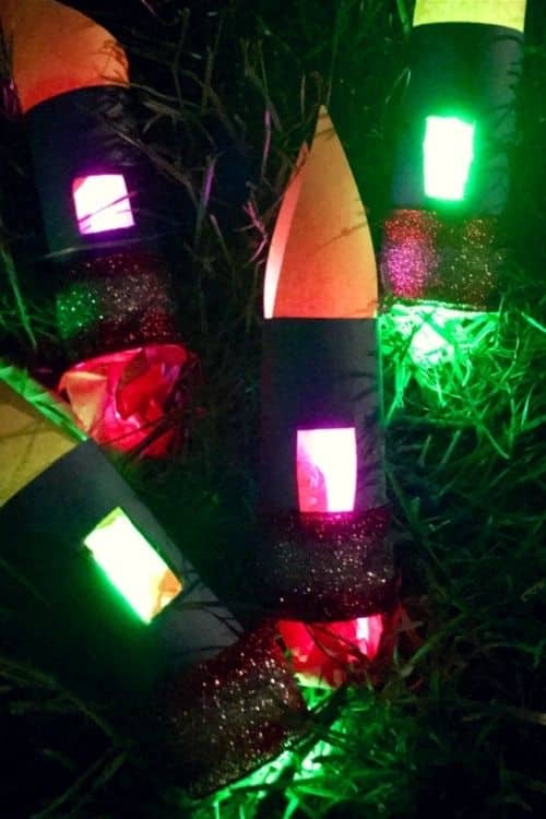 DIY firework craft for kids.