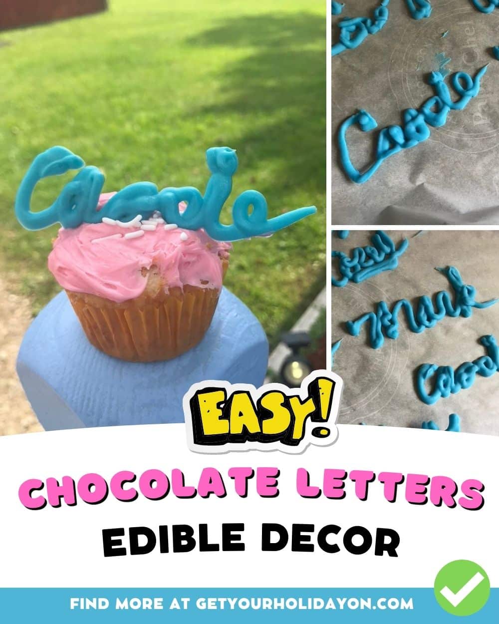 chocolate letters easy chocolate letters