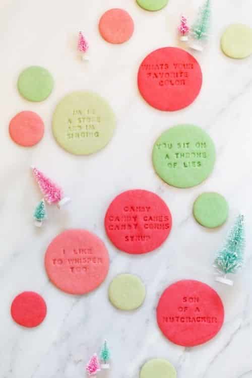 elf cookie quotes for the buddy movie party.