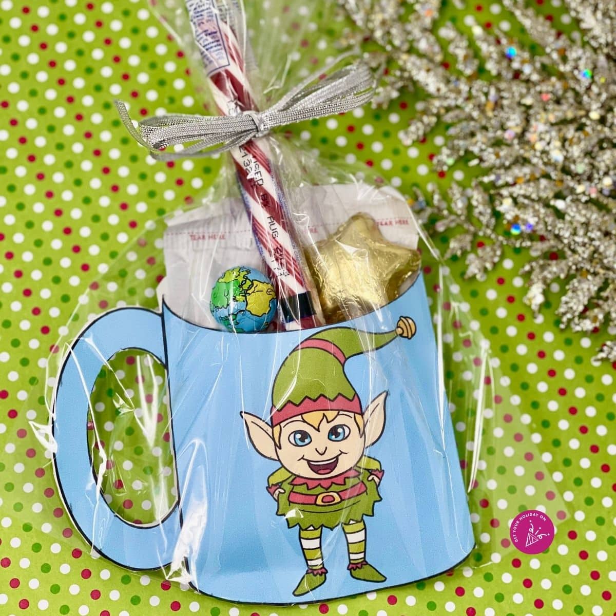 Elf Mug Elf mug a funny mug for a Christmas gift.
