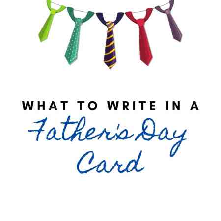 what to write on a Father's Day card
