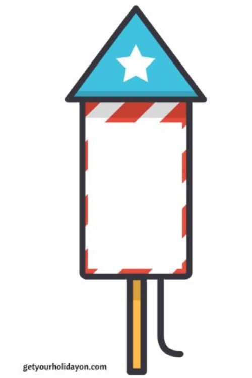 Free Printable Firework