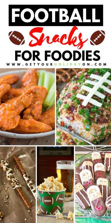 Make your own creative easy super bowl snacks in minutes! We have ideas that you could use for super bowl snacks for two, American football themed ideas, and appetizers that won't make you fumble but start the kick off with a guaranteed touchdown! #superbowl #sunday #foodie #snacks