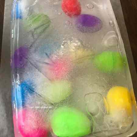 frozen easter eggs
