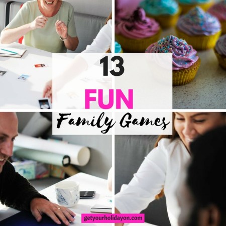 13 Family Fun Games that are perfect for game night and having fun family bonding time.