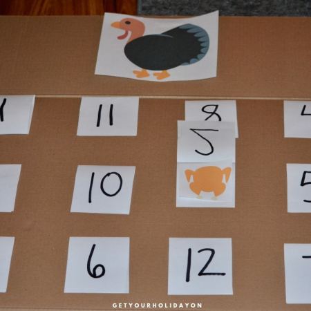 Forget the turkey and the wine! Just come to play this Funny Turkey Dance Game with kids and adults. All you need is our free printables, a board, dice, construction paper, and the "A Turkey Dance" song by the Learning Station. #partygames #diys #minutetowinit #thanksgiving