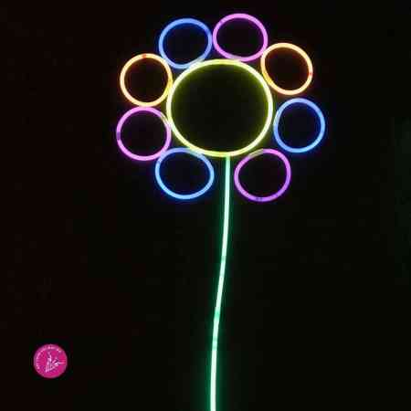 glow in the dark flowers
