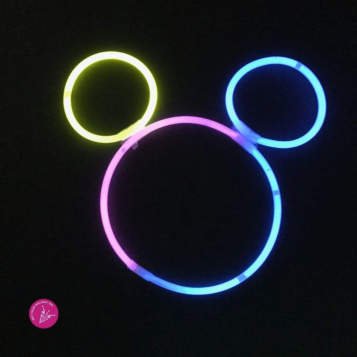 Mickey Mouse that glows in the dark crafts