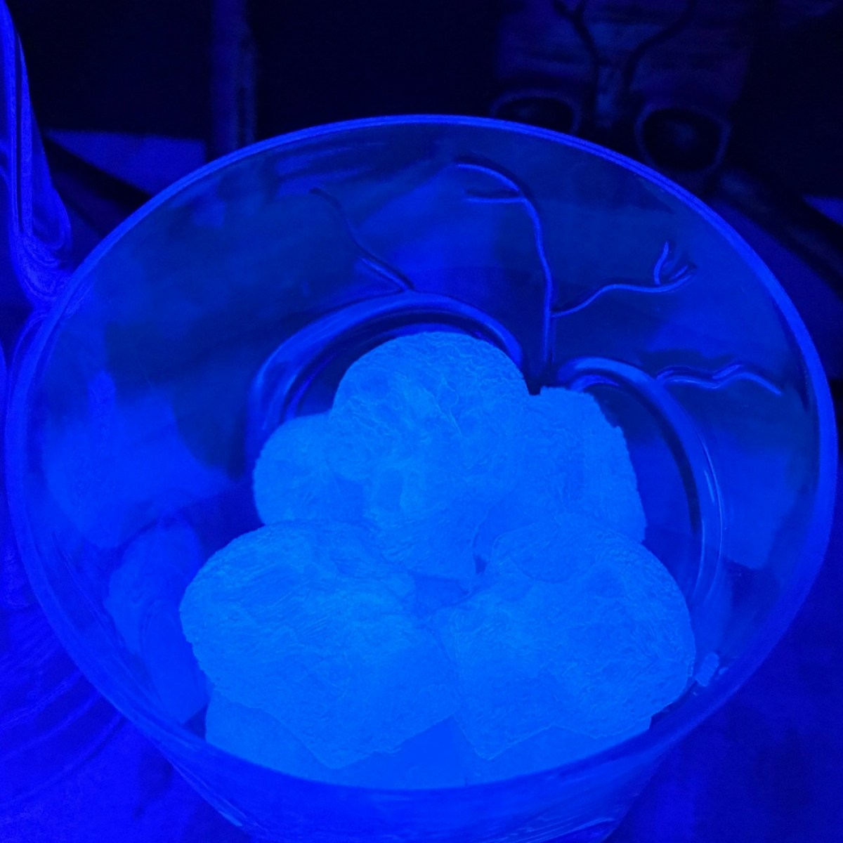 I can't believe what this glowing Skull ice is made of!