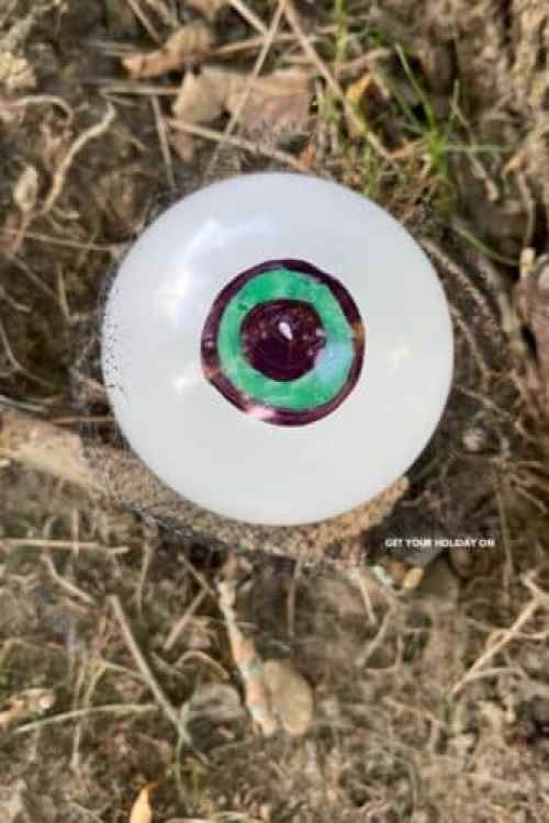 Eyeball games green eyeball balloon