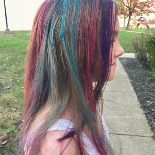 How To Make Unicorn Hair For Spirit Week| Get Your Holiday On