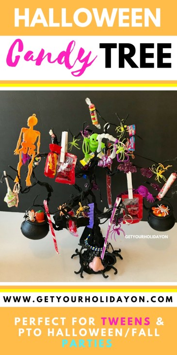 A Halloween Candy Tree | Perfect Idea for a School Classroom Party