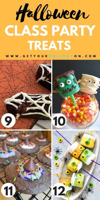 Easy Halloween Classroom Treats #halloween #diyhalloween #DIYS #momlife